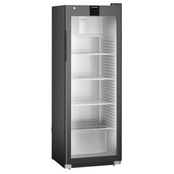 LIEBHERR | Réfrigérateur PERFECTION - 347 litres - Intérieur en plastique - Avec 1 porte en verre - Noir       