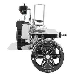 BERKEL | Volan makinesi B114 - Bıçak: Ø 319mm - Siyah - taban çerçevesi dahil