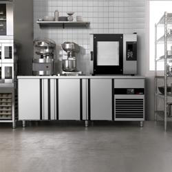 Four mixte électrique - Compact - Écran tactile - écran tactile 7" - 5x GN 1/1 - avec sonde à cœur & USB