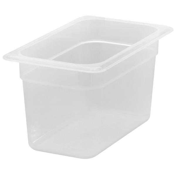 CAMBRO | (6 stuks) Polypropyleen GN bak 1/4 - Melkwit - Hoogte: 150mm