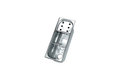 VP2712 Conteneur de portionneur 270 x 110 x 120 mm, CNS, 2 ouvertures en bas