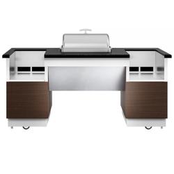 Preparation Table DUBLIN - 2000mm - Black Granite Worktop - Mobile