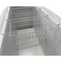Inhaakmand voor vrieskist - wit polycarbonaat - 219x538x283mm - passend voor TTG449N, TTG466EN, TTG534EN & TTG553N