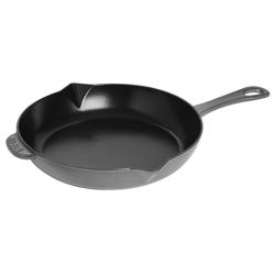 STAUB | PANS - Koekenpan met schenktuit - Ø 260mm - Gietijzer - Grafietgrijs