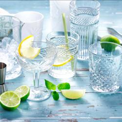 (12 piezas) ROME - Vaso multiuso para beber - 35 cl - Transparente