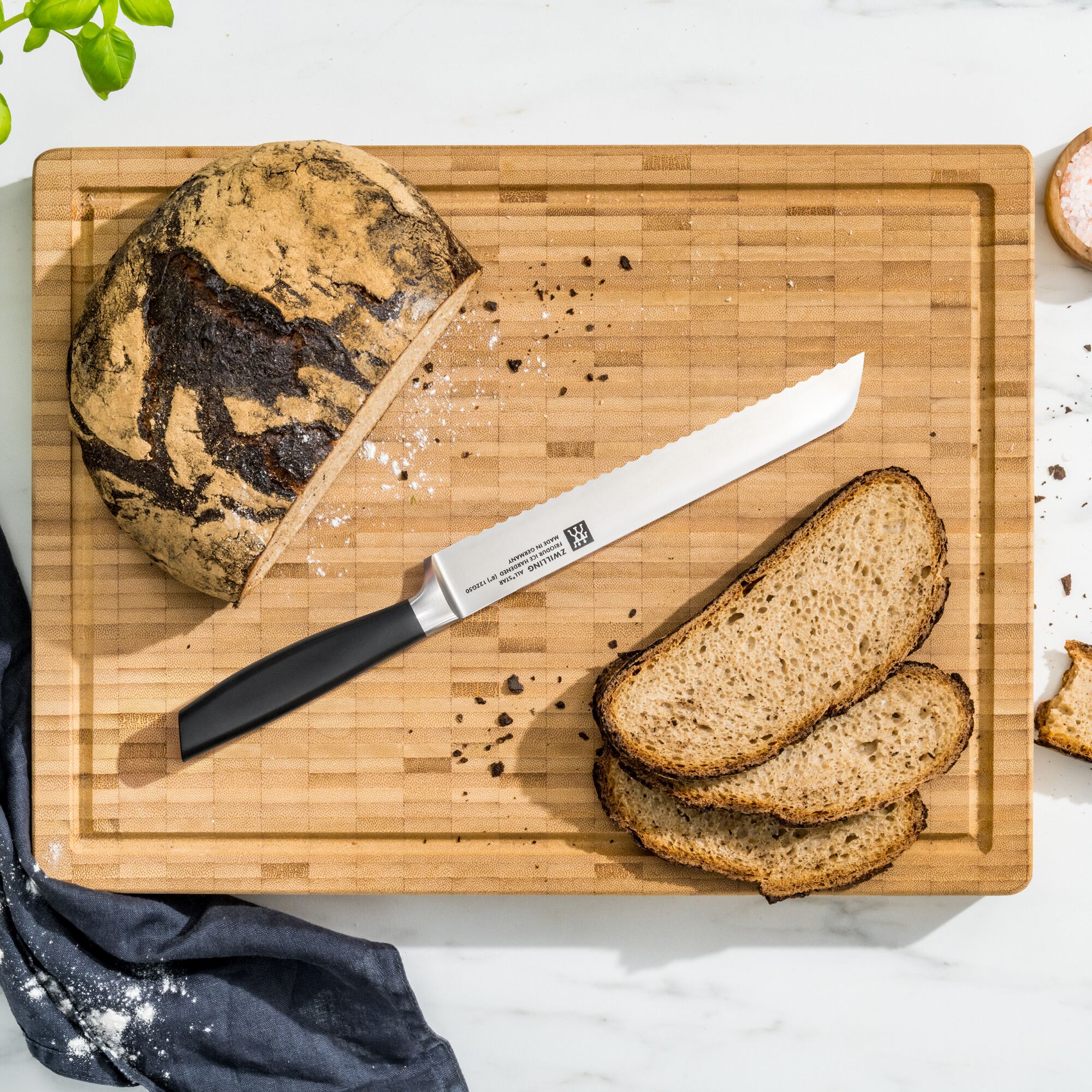ZWILLING | GOURMET - Couteau universel - avec lame dentelée - Lame: 130 mm