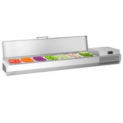 Countertop Prep Well PREMIUM PLUS - 1733x413mm - 6x GN 1/3
