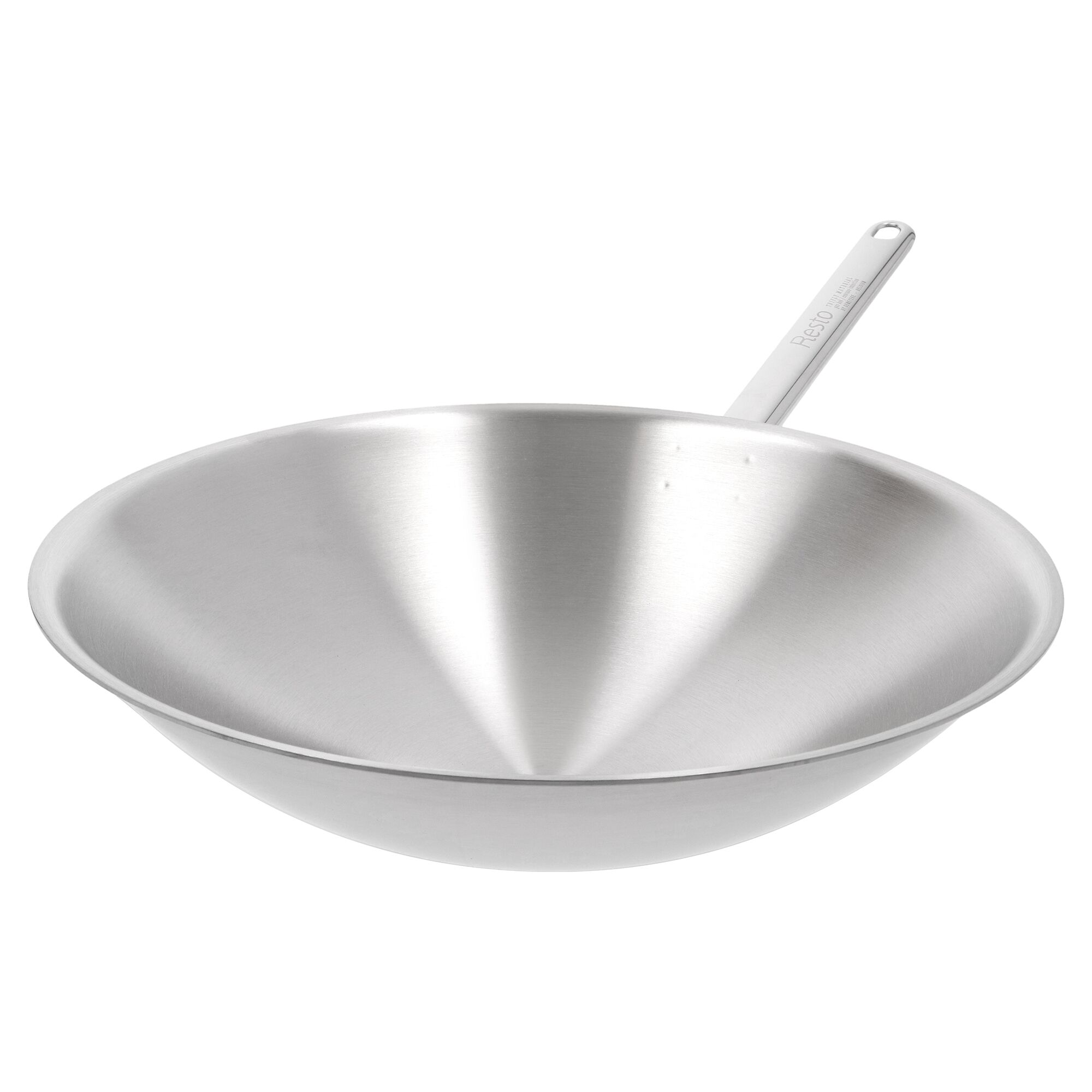 DEMEYERE | RESTO 3 - Wok à fond rond - Ø 360mm -  inox