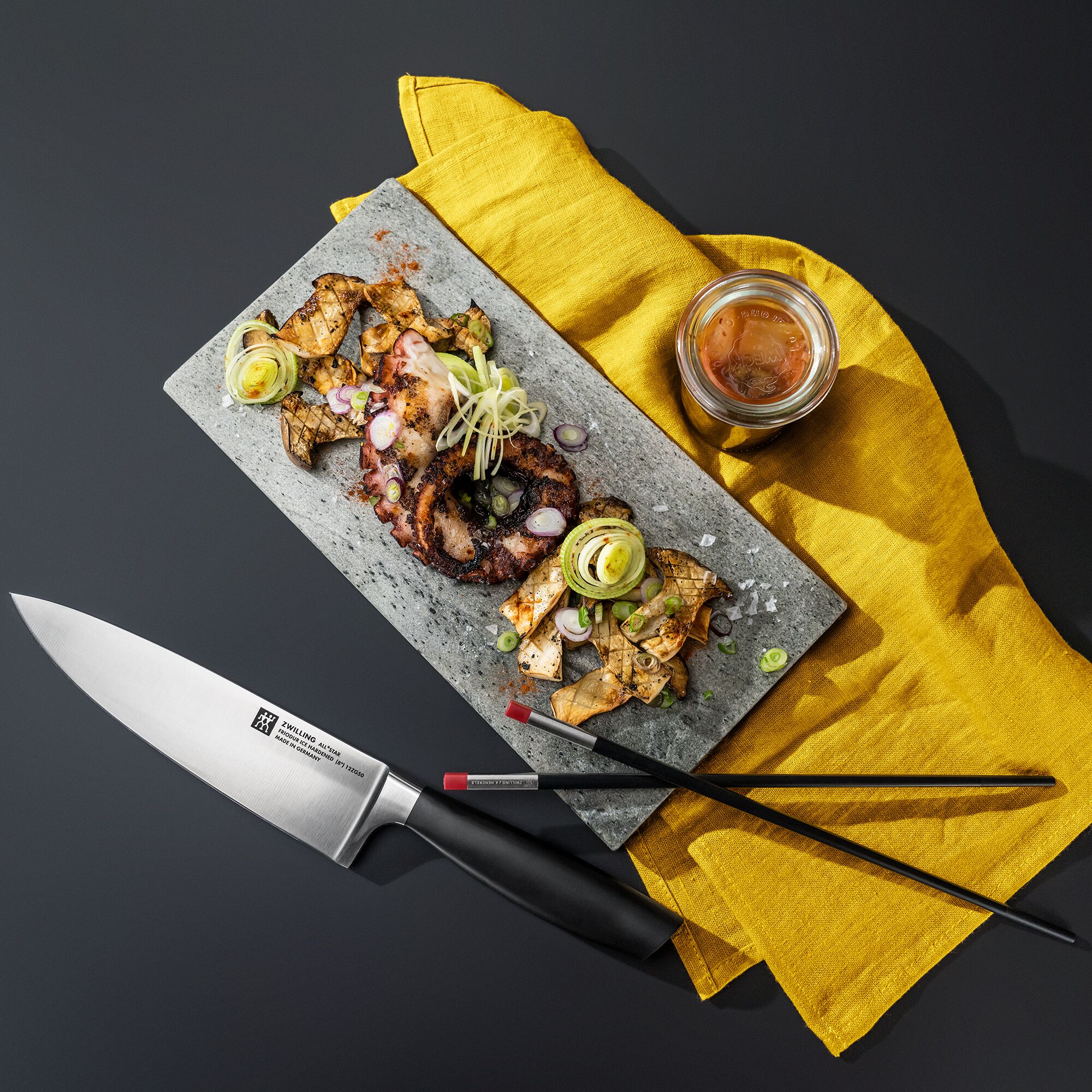 ZWILLING | ALL * STAR - Couteau de cuisine - Lame: 200mm - Argenté