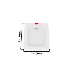 (6 pièces) Couvercle GN 1/6 en polypropylène – translucide