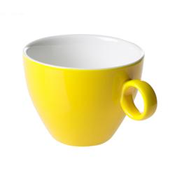 	(6 bucăți) BART COLOUR CAFE - Ceașcă de cappuccino - 230 ml - Galben