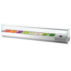 Vitrine Réfrigérée à Ingrédients PREMIUM PLUS - 1976x413mm - 8x GN 1/3