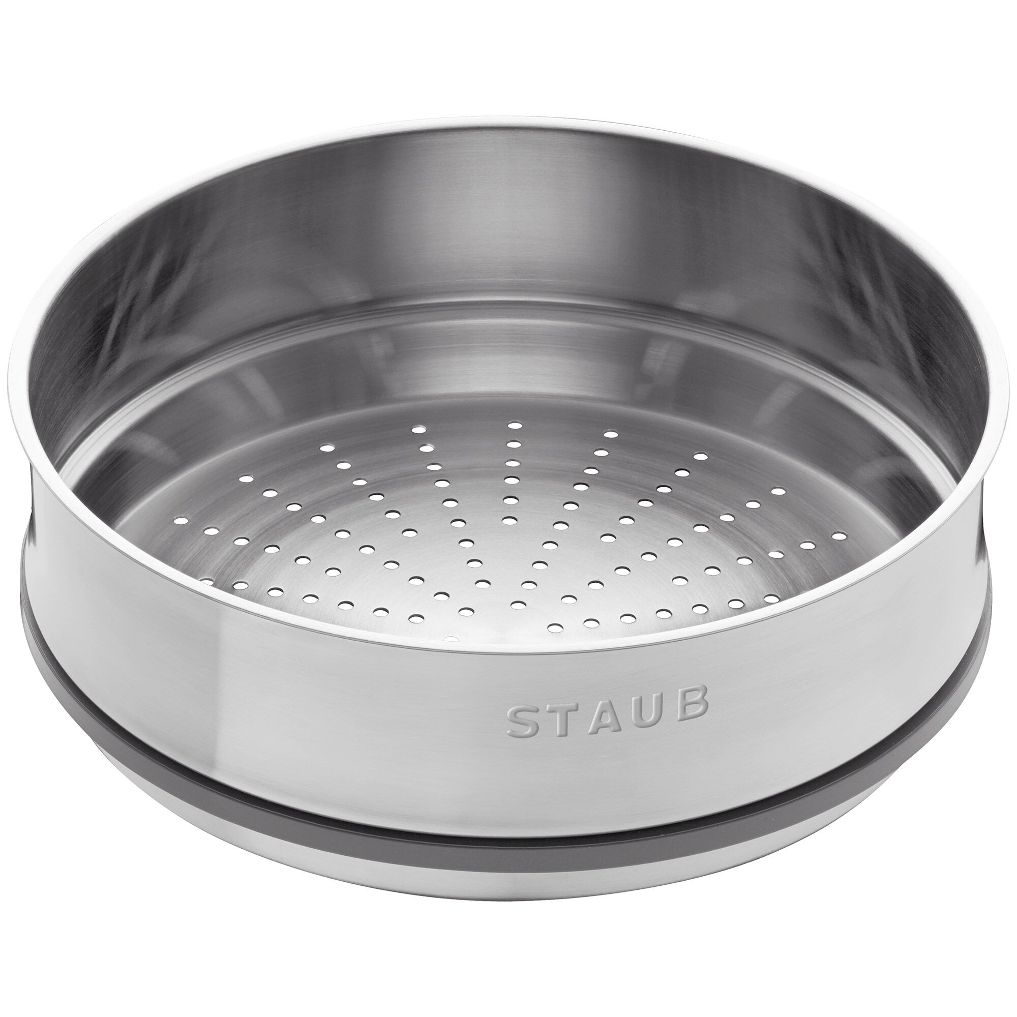 STAUB | LA COCOTTE - Cocotte avec insert vapeur - Ø 260mm - Fonte - Noir	