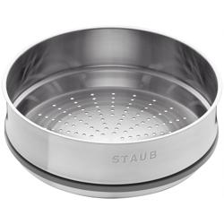 STAUB | LA COCOTTE - Cocotte avec insert vapeur - Ø 260mm - Fonte - Noir	