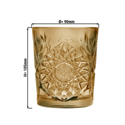 (12 pieces) HOBSTAR - All-purpose drinking glass - 35 cl - Ochre