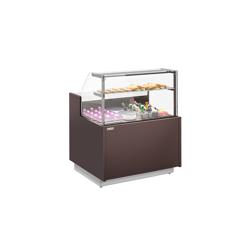 Banco pasticceria refrigerato RIGA - 1058x990mm - Ventilata - 103 L - con 2 ripiani
