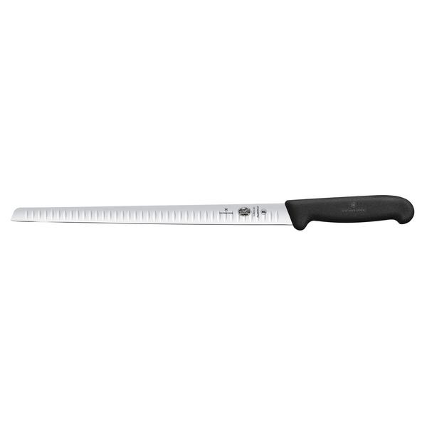 VICTORINOX | FIBROX - Coltello da salmone con bordo smerlato - Lama: 300 mm