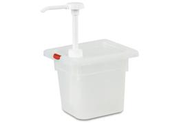 Ketchupadagoló - Polipropilén - 2 l - 210x220 mm - Piros