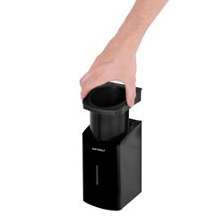 AIR-WOLF | Wall Mounted Toilet Brush Holder – Matte Black Stainless