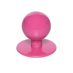 (12 st) Kockknapp - rosa