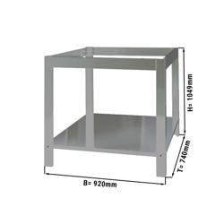 Support pour four à pizza - 920x740x1049mm - Inox - pour Four à pizza PP430