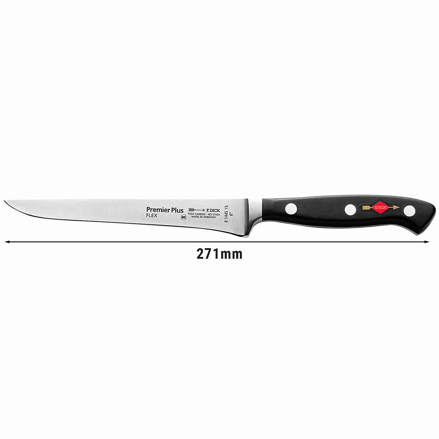 F. DICK | Premier Plus - Couteau à désosser - Lame : 150mm