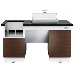 Preparation Table DUBLIN - 1600mm - Black Granite Worktop - Mobile