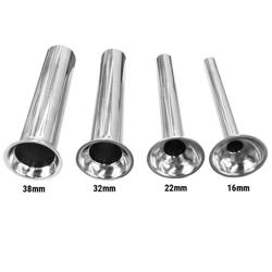 Enchedor de salsichas elétrico com kit de churros - 15L - 90W - aço inoxidável - incl. 4 tubos de enchimento e 3 bicos para churros