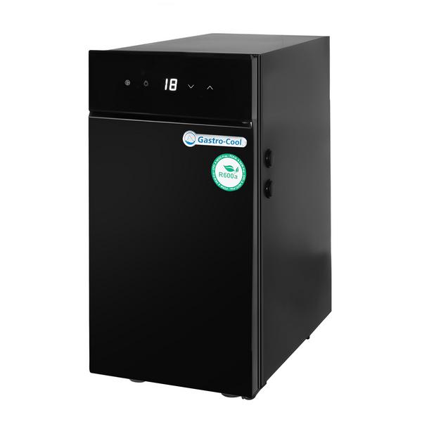 GASTRO-COOL | مُبرد الحليب - تحكم رقمي - مع منفذ لخرطوم الحليب - أسود - 220 mm - 9 L