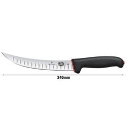 VICTORINOX | FIBROX DUAL GRIP - Slagersmes met kuiltjes - Mes: 200mm