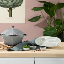 STAUB | DINING LINE - Kommenset - 4 stuks - Keramiek - Witte truffel