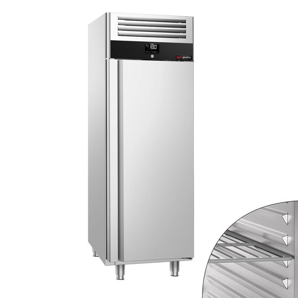 Frysskåp Rostfritt stål PREMIUM - GN 2/1 - 686 mm - 600 liter - ned till -18 °C - med 1 dörr