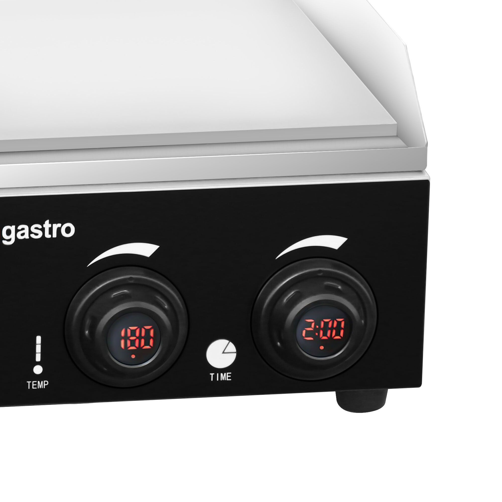 Plancha électrique - afficheur digital - 2,20 kW - Lisse - Surface de cuisson : 520x330mm