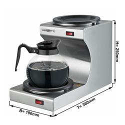 Ploča za čuvanje topline - 160 Watt - Za 2 vrča za kavu ili čaj svaki promjera  Ø 174 mm