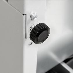 GASTRO-COOL | Frigider bar - 600mm - 128 litri - cu 1 ușă din sticlă - argintiu