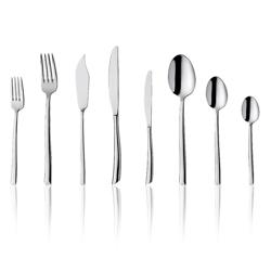 (12 pcs) Table fork - Stella - 18/10 stainless steel - 202mm - Mirror
