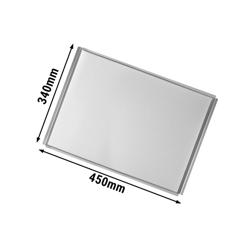 Pleh za pečenje - aluminij - 450x340 mm - neprijanjajući premaz - kompatibilno s: HV580-6, EHODV4 i EHOV4