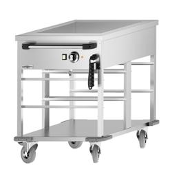 Bain-marie wagen - 1 kW - 1x GN 2/1 of 2x GN 1/1