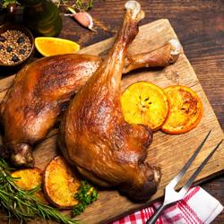 Électrique Rôtissoire à poulets - avec 4 broches pour jusqu’à 20 poulets - 6,9kW