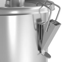Stainless steel container – 4.5 Litre - Fits SRK5 Sauce Dispenser - Round - Replacement