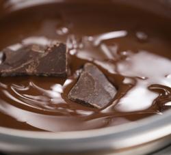 Temperatrice di cioccolato da banco / Chocotemper - 11kg - 1,1kW - automatica a ciclo continuo - con nastro ricopritore - incl. piano d'appoggio con zona di ricopertura
