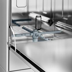 Çift Cidarlı Endüstriyel Bulaşık Makinası Set Altı - Dokunmatik Kontrol Paneli - 3,55kW - 50x50cm Sepetli - Full Pompalı