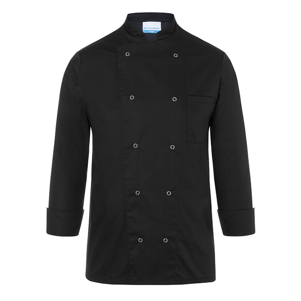 KARLOWSKY | bluza kucharska Basic - Czarny - Rozmiar: M
