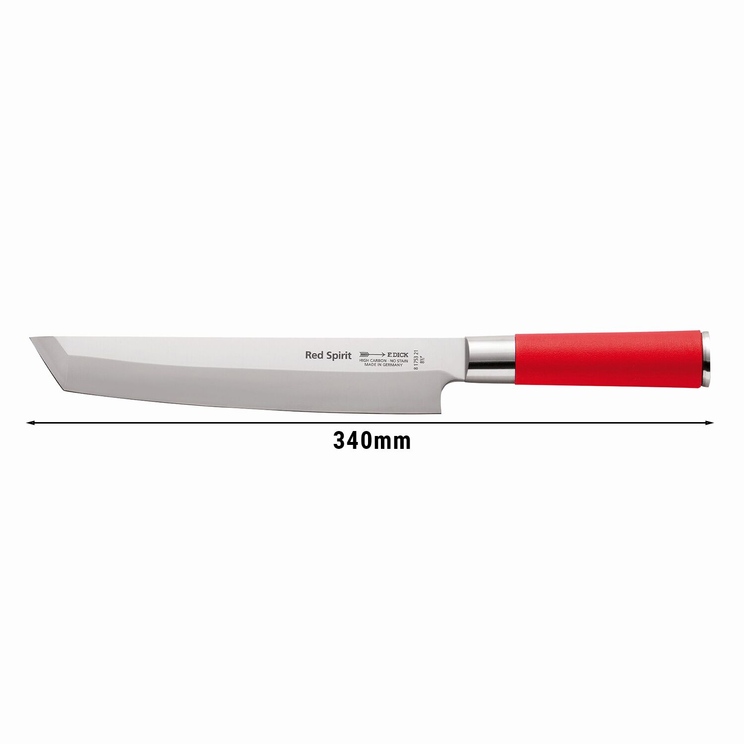 F. DICK | Red Spirit - Couteau Tantrique - Lame: 210mm