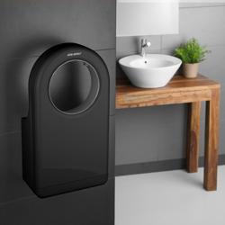 AIR-WOLF | Handdroger met infraroodsensor - ABS Zwart