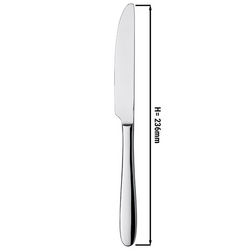 (12 pièces) Couteau de table Leandro - 23,6 cm        