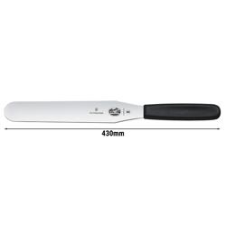 VICTORINOX | Swiss Classic Palette Knife Spatula – 31 cm - Flexible Swiss‑Made Blade - Stainless Steel - Black Handle