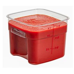 (6 τεμάχια) CAMBRO | CAMWEAR® - Δοχείο FreshPro - 5,7 λίτρα - Διαφανές