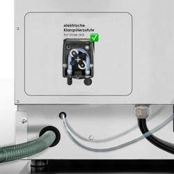 Dubbelwandige mini glazenspoelmachine - Handmatig - 2,77 kW - met glansspoelmiddelpomp