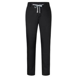 Karlowsky - Férfi Modern Stretch Chino nadrág - Fekete - Méret: 58